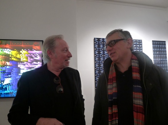 Jean-Claude Meynard et Miguel Chevalier - Exposition collective chez Lelia Mordoch - Mars 2014