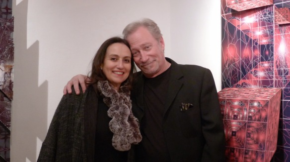 Sonia Rubinsky et jean-Claude Meynard chez Lelia Mordoch - Avril 2014